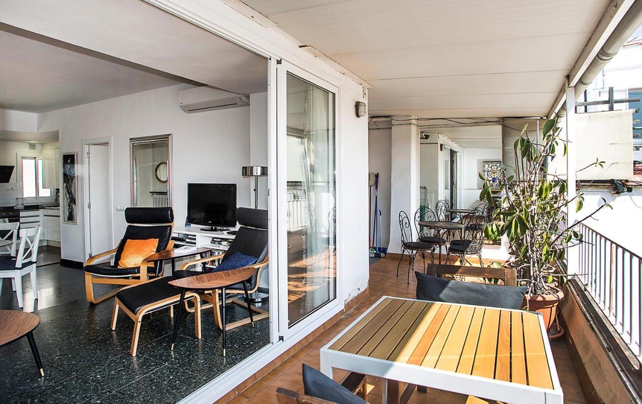 The Gran Via Penthouse Barcelona Exterior foto