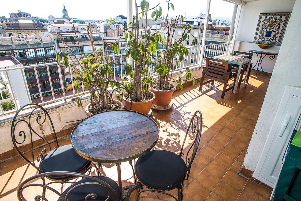 The Gran Via Penthouse Barcelona Exterior foto